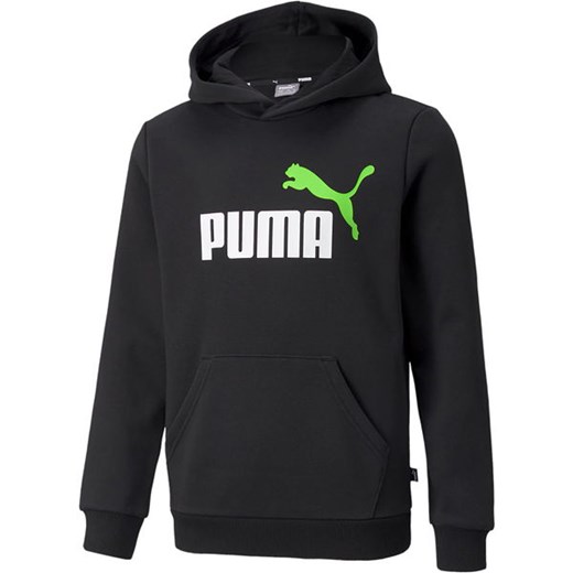 Bluza młodzieżowa ESS+ 2 Col Big Logo Hoodie Puma Puma 128cm wyprzedaż SPORT-SHOP.pl