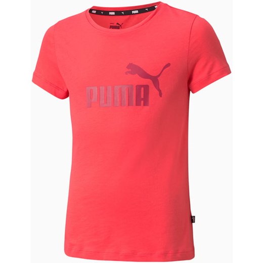 Koszulka dziewczęca Essentials Logo Tee Puma Puma 164cm wyprzedaż SPORT-SHOP.pl