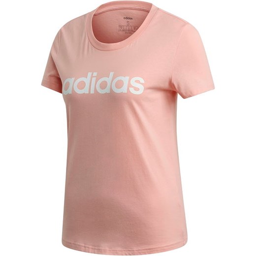Koszulka damska Essentials Linear Slim Adidas S okazyjna cena SPORT-SHOP.pl