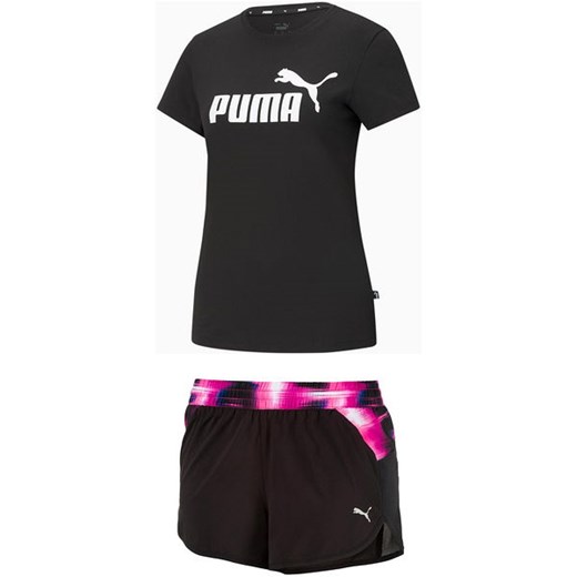 Komplet treningowy damski Essentials Logo Running Blast Puma Puma S okazja SPORT-SHOP.pl