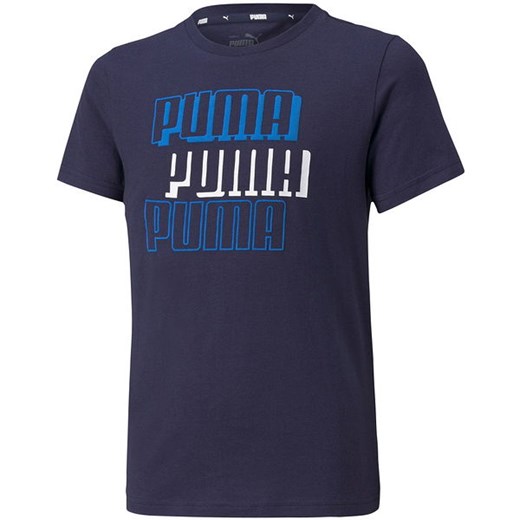 Koszulka chłopięca Alpha Tee B Puma Puma 140cm wyprzedaż SPORT-SHOP.pl