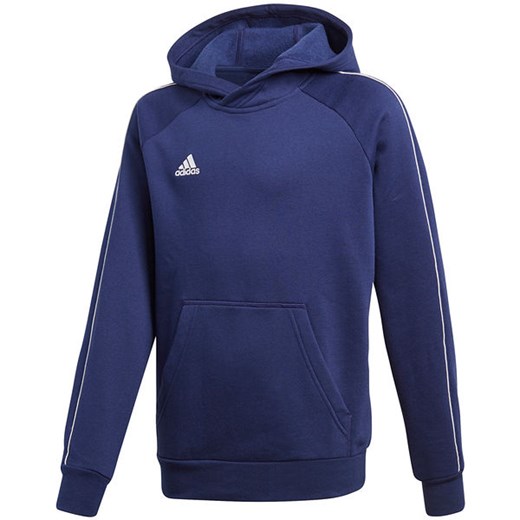 Bluza młodzieżowa Core 18 Hoodie Adidas 116cm promocja SPORT-SHOP.pl