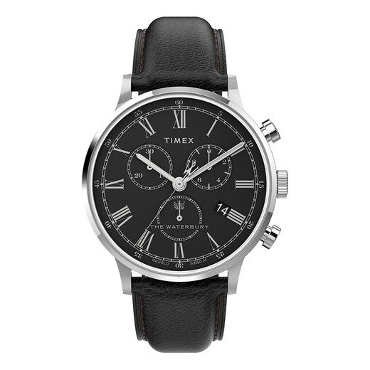 Timex zegarek TW2U88300 Waterbury Classic męski kolor czarny ONE ANSWEAR.com