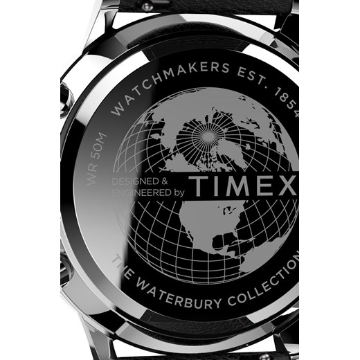 Timex zegarek TW2U88300 Waterbury Classic męski kolor czarny ONE ANSWEAR.com