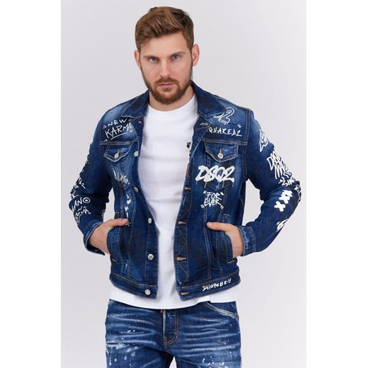 Kurtka męska Dsquared2 z jeansu 