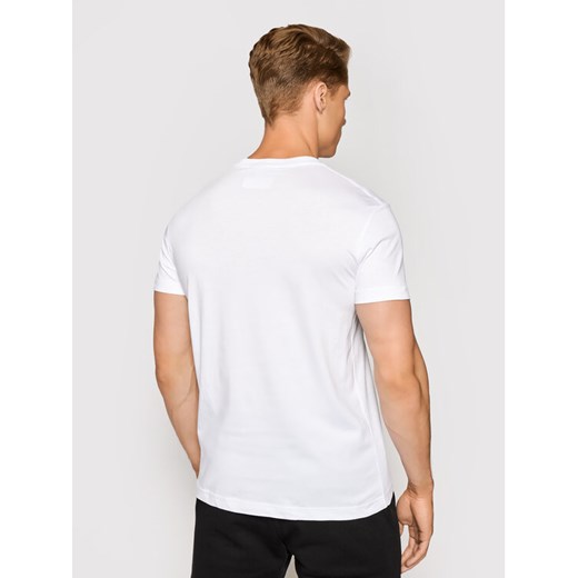 Versace Jeans Couture T-Shirt 71GAHT08 Biały Regular Fit L okazyjna cena MODIVO