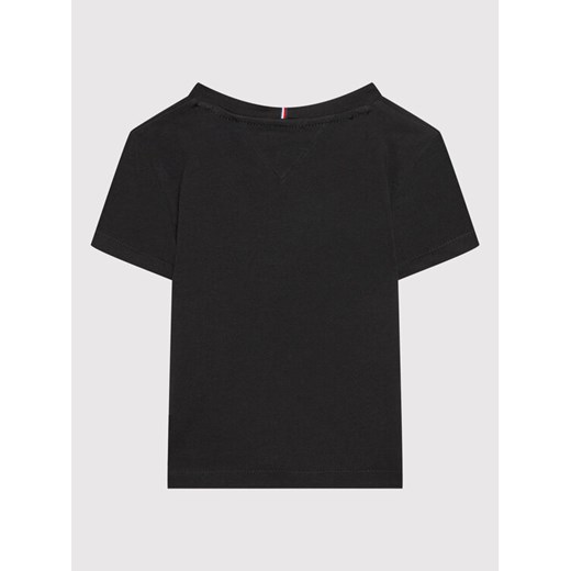 Tommy Hilfiger T-Shirt Sequins KG0KG06163 M Czarny Regular Fit Tommy Hilfiger 5Y okazja MODIVO