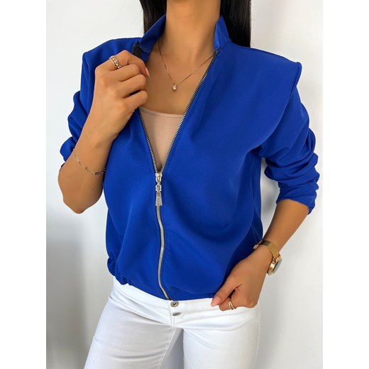 Kobaltowa Bluza Bomberka 7916-51-C (38) Modnakiecka.pl 42 ModnaKiecka.pl
