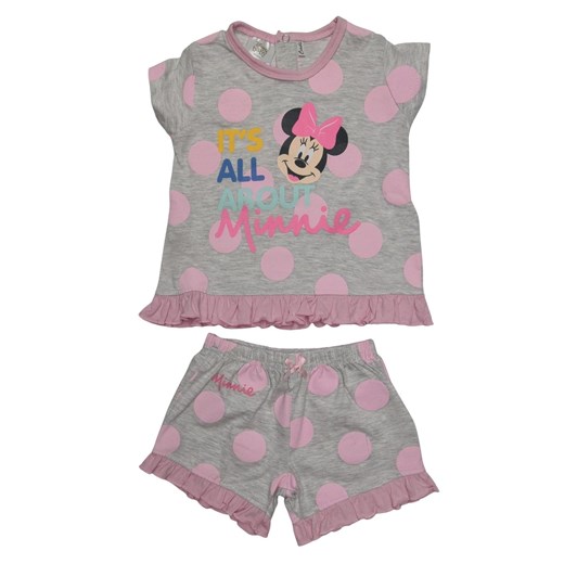 Piżama dla dzieci z krótkim rękawem Myszka Minnie Licencja Walt Disney 86 Sklep Dorotka