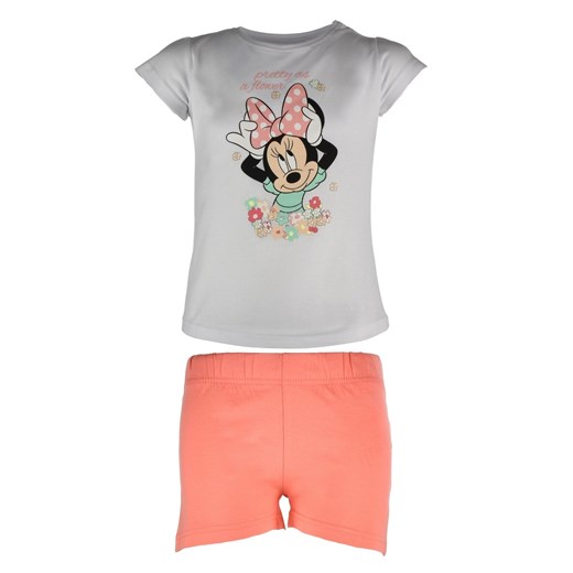 Piżama dla dziewczynki z krótkim rękawem Myszka Minnie White Licencja Walt Disney 116 Sklep Dorotka