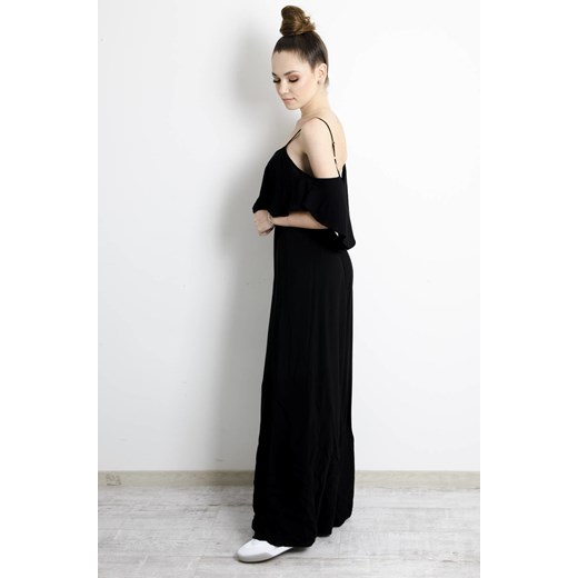 SUKIENKA HISZPANKA MAXI NA RAMIĄCZKA- CZARNA Olika XL/XXL olika.com.pl