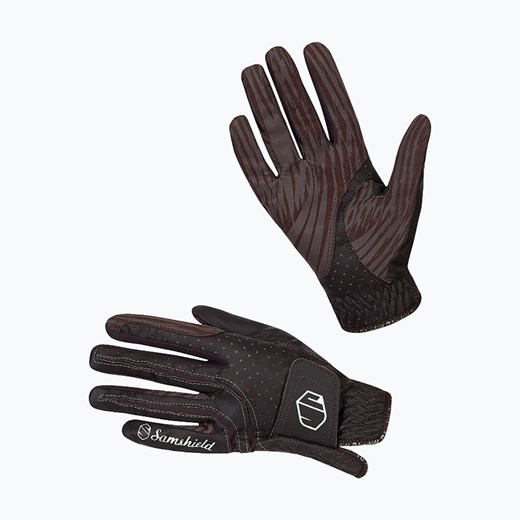 Rękawiczki jeździeckie Samshield V-Skin brązowe 11717 | WYSYŁKA W 24H | 30 DNI Samshield 7.5 sportano.pl