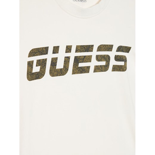 Guess T-Shirt L1BI33 J1311 Biały Regular Fit Guess 10Y MODIVO promocja