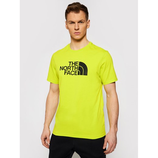 The North Face T-Shirt Easy Tee NF0A2TX3 Zielony Regular Fit The North Face M wyprzedaż MODIVO