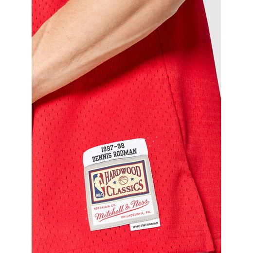 Mitchell & Ness Tank top SMJYGS18154 Czerwony Regular Fit Mitchell & Ness XL MODIVO