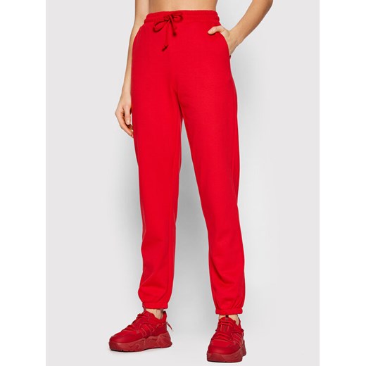 Vero Moda Spodnie dresowe Octavia 10251096 Czerwony Regular Fit Vero Moda S wyprzedaż MODIVO