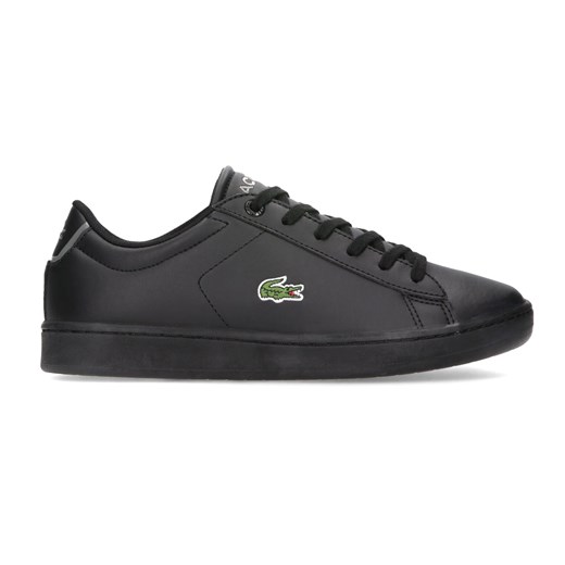 LACOSTE Buty młodzieżowe Carnaby czarne ze sklepu taniesportowe.pl w kategorii Trampki damskie - zdjęcie 138427699