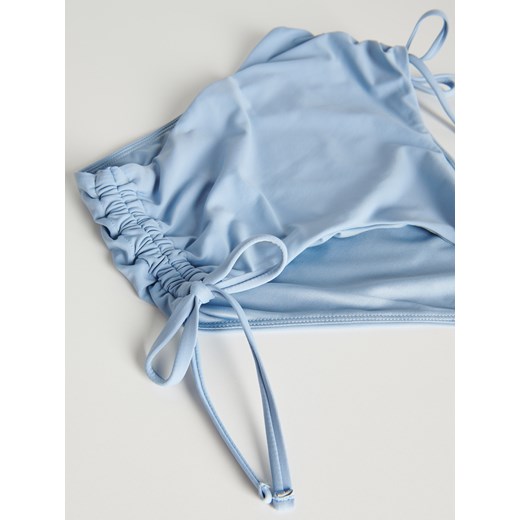 Reserved - Majtki bikini z wysokim stanem - Niebieski Reserved XS Reserved