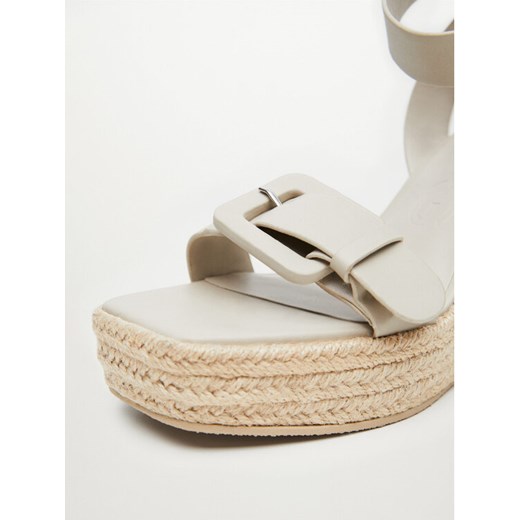 Mango Espadryle Maite 27025767 Szary Mango 38 MODIVO