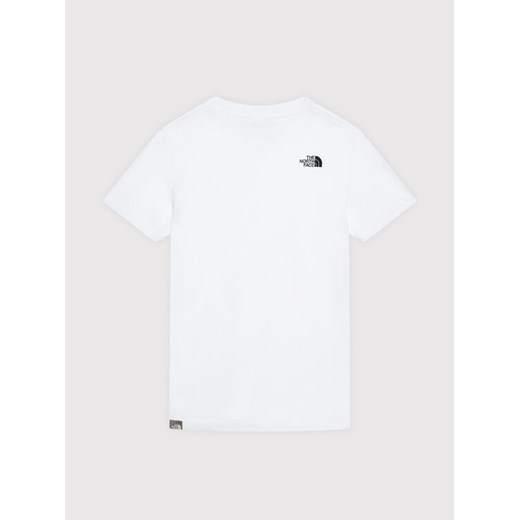 The North Face T-Shirt Unisex Simple Dome NF0A2WAN Biały Regular Fit The North Face S MODIVO wyprzedaż