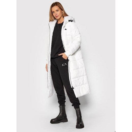 Kappa Kurtka puchowa Judith 310029 Biały Regular Fit Kappa M promocja MODIVO