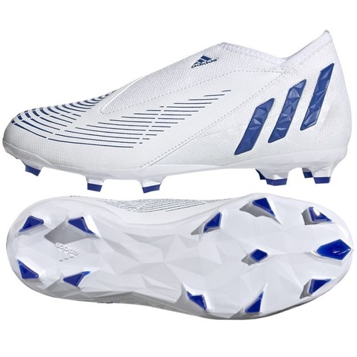 Buty piłkarskie adidas Predator Edge.3 Ll Fg Jr GX5208 białe białe 36 2/3 ButyModne.pl