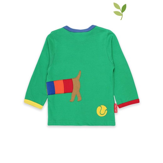 Koszulka "Multi Sausage Dog" w kolorze zielonym Toby Tiger 104 okazja Limango Polska