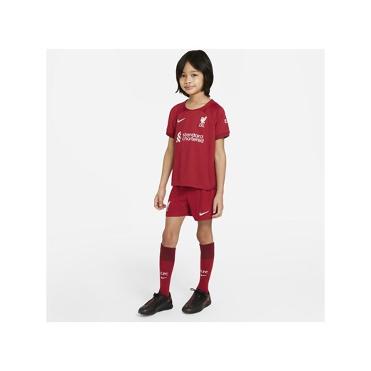 Strój piłkarski dla małych dzieci Liverpool FC 2022/23 (wersja domowa) - Nike M Nike poland