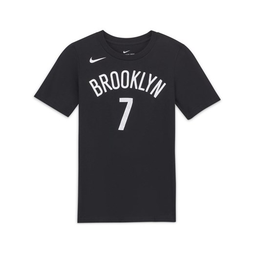 T-shirt dla dużych dzieci Kevin Durant Nets Nike NBA Player - Czerń Nike M Nike poland
