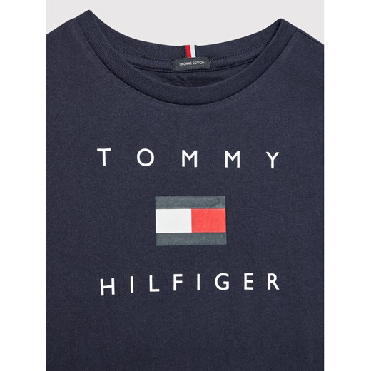 Tommy Hilfiger T-Shirt KB0KB07286 Granatowy Regular Fit Tommy Hilfiger 14Y MODIVO