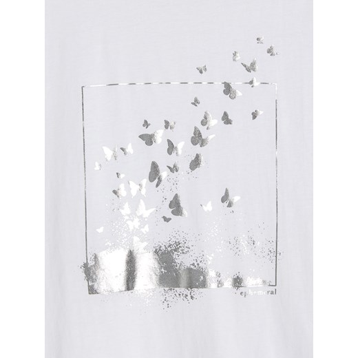 Reserved - T-shirt kimono - Biały Reserved XS Reserved