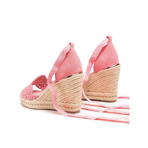 Tamaris Espadryle 1-28393-26 Różowy Tamaris 41 okazyjna cena MODIVO
