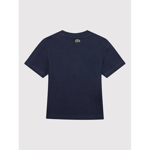Lacoste T-Shirt TJ4282 Granatowy Regular Fit Lacoste 4Y MODIVO okazyjna cena