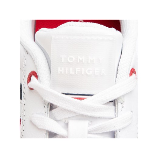 Tommy Hilfiger Sneakersy Essential Leather Cupsole FM0FM02668 Biały Tommy Hilfiger 42 okazyjna cena MODIVO