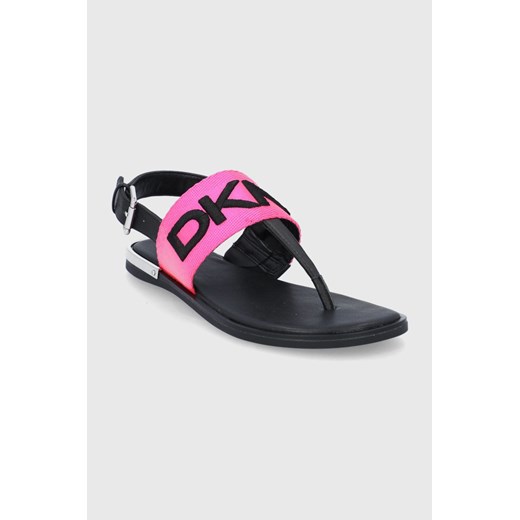 Dkny sandały damskie kolor różowy 38 ANSWEAR.com