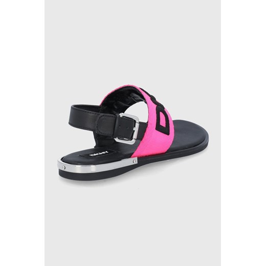 Dkny sandały damskie kolor różowy 36 ANSWEAR.com