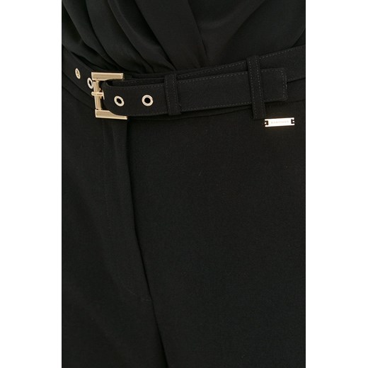 Marciano Guess szorty damskie kolor czarny gładkie high waist Marciano Guess 36 ANSWEAR.com