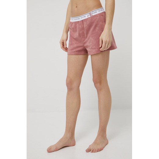 Calvin Klein Underwear szorty piżamowe CK One damskie kolor różowy Calvin Klein Underwear S ANSWEAR.com