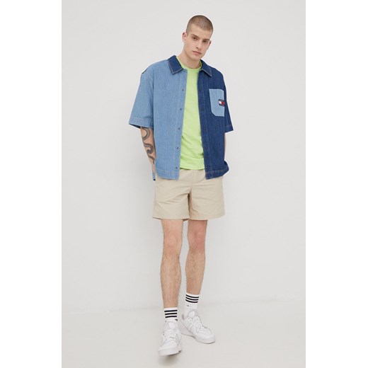 Tommy Jeans szorty męskie kolor beżowy Tommy Jeans XXL ANSWEAR.com