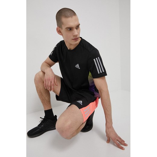 adidas Performance szorty do biegania Own The Run męskie kolor czarny XL ANSWEAR.com