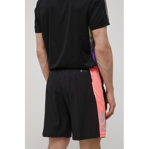 adidas Performance szorty do biegania Own The Run męskie kolor czarny S ANSWEAR.com