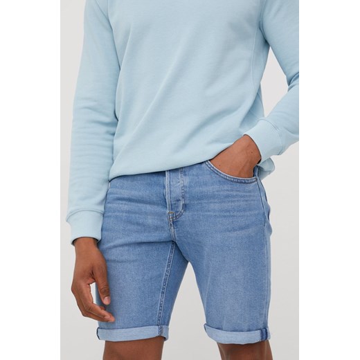 Lee szorty jeansowe męskie ze sklepu ANSWEAR.com w kategorii Spodenki męskie - zdjęcie 138576769