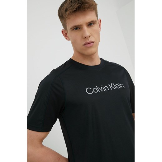 Calvin Klein Performance t-shirt treningowy CK Essentials kolor czarny z XL ANSWEAR.com