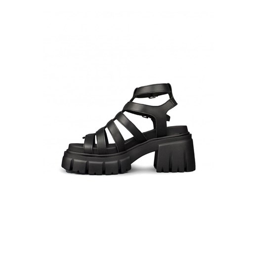 Altercore sandały skórzane damskie kolor czarny na platformie Altercore 38 ANSWEAR.com