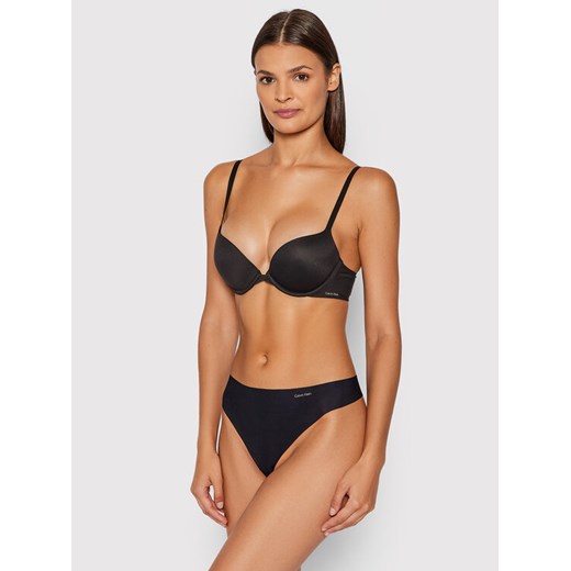 Calvin Klein Underwear Stringi 0000D3428E Czarny Calvin Klein Underwear M MODIVO