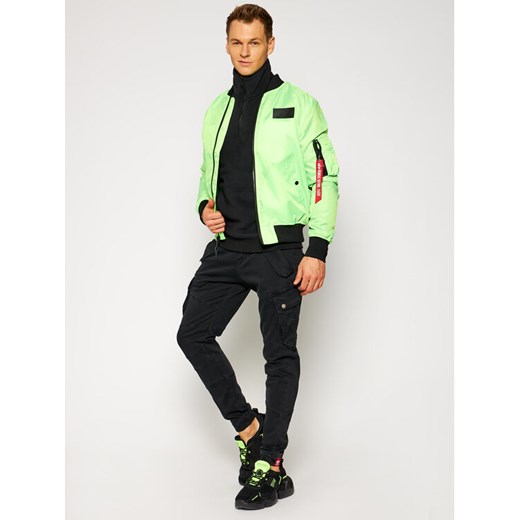 Alpha Industries Spodnie materiałowe Combat 126215 Czarny Slim Fit Alpha Industries 32 MODIVO