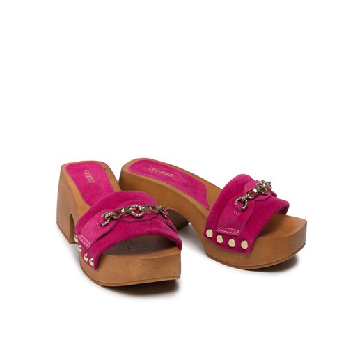 Guess Klapki Clarissa FL6CSS SUE01 Różowy Guess 35 MODIVO