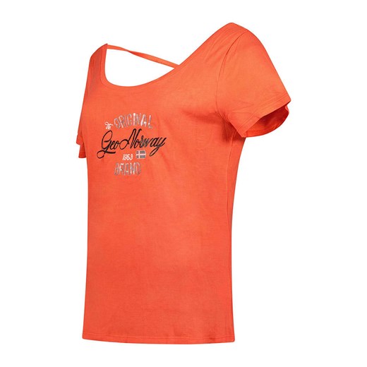 T-shirt "Jalet" w kolorze pomarańczowym Geographical Norway L wyprzedaż Limango Polska