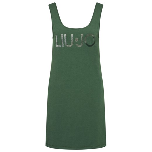 Liu Jo Beachwear Sukienka letnia VA1060 J5003 Zielony Regular Fit L okazyjna cena MODIVO