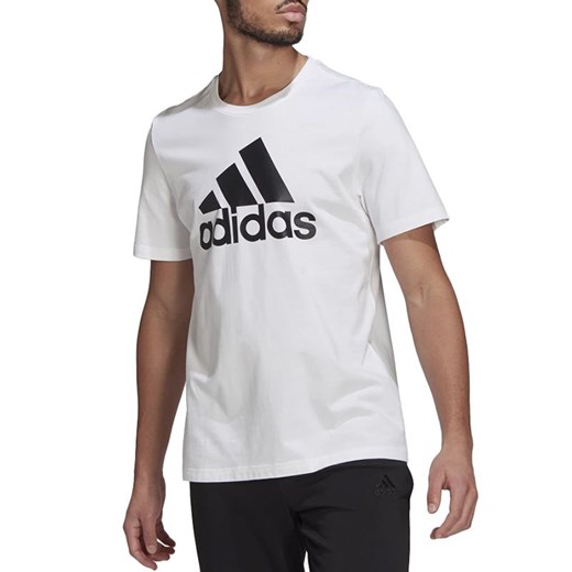 Koszulka adidas Essentials Big Logo Tee GK9121 - biała ze sklepu streetstyle24.pl w kategorii T-shirty męskie - zdjęcie 138701656